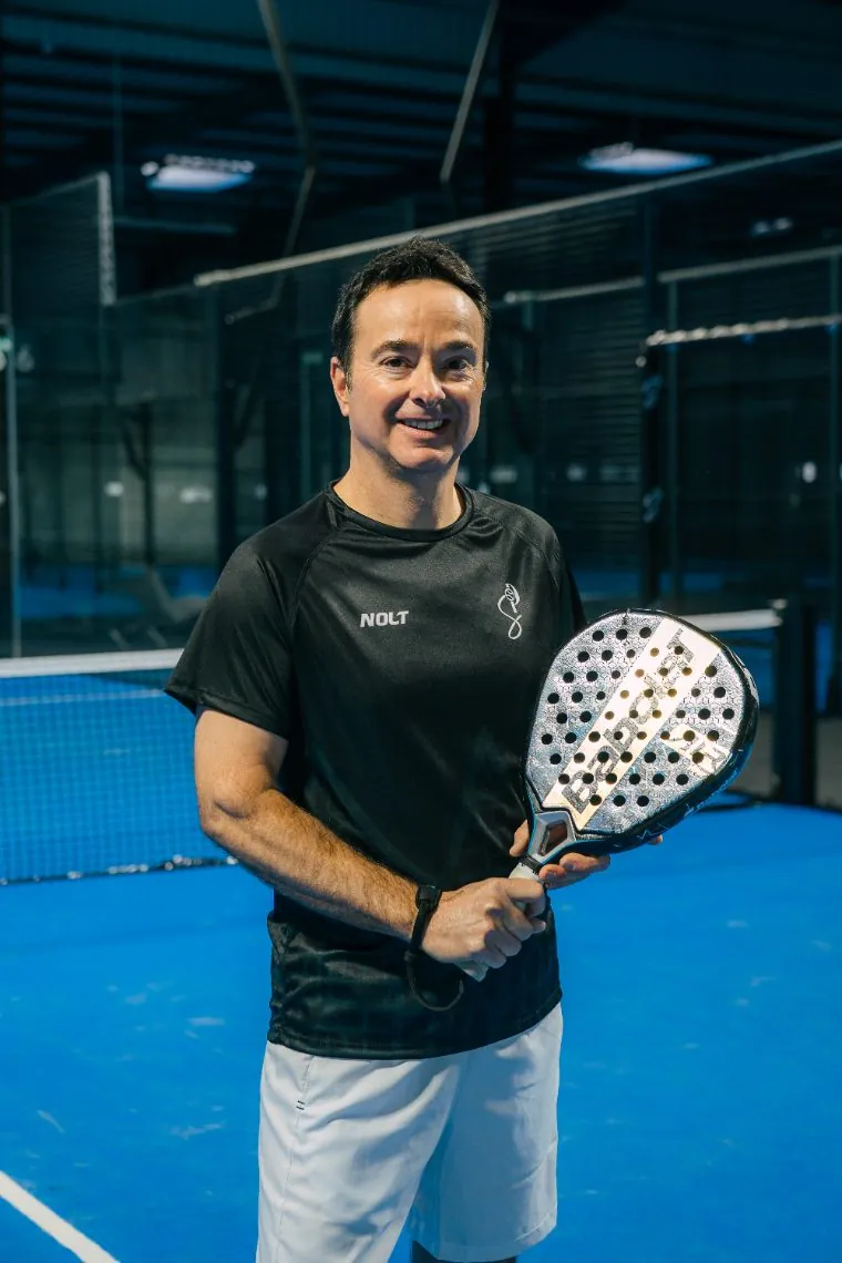 Mickaël, coach de padel chez Padel Squad